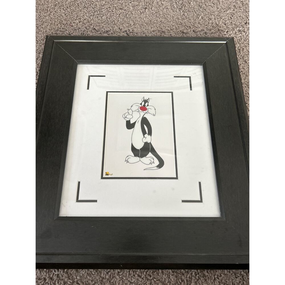 Sylvester the Cat framed Art Work from Authentic Images